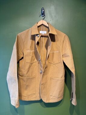 Gustin Honey Brown Selvedge Duck Engineer Jacket